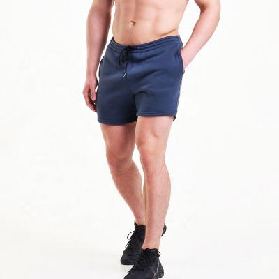 China Wholesale Breathable Cotton Fleece French Terry Men Shorts Custom Logo Sweat Shorts for sale