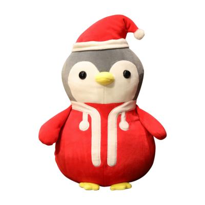 China Eco-friendly Soft Material Cute Penguin Doll Plush Toy Children Decorate Christmas Holiday Gifts for sale