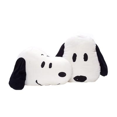 China New Plush Toys Creative Cartoon Pillow Eco-friendly Material Cute Pet Car Pillow for sale