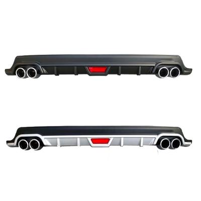 China Protector + Universal ABS Diffuser Lip Decoration Auto Parts Rear Bumper Rear Spoiler For All Car for sale