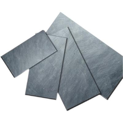 China Modern natural split green slate tile size customization 30x60cm for garden community square slate tiles for sale