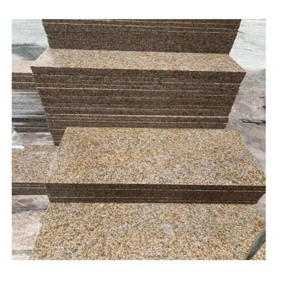 China Factory Direct Sale Modern Stones Granite Slabs Natural Granite Tiles Rust Stone Paver Light Yellow Building Walls for sale