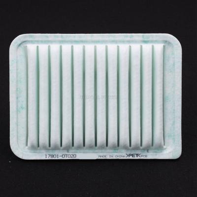 China TUMOTA FILTER 17801-21050 17801-0D060 17801-0M020 Auto Intake Car Air Filter For Toyota Corolla RAV4 YARIS VIOS AURIS AVENSIS VE 241*176*53 for sale