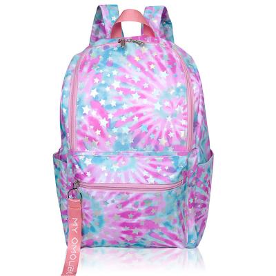 China OMOUBOI Youth Waterproof 600D Pattern Printing Poomy School Bag For Girl Nice Bright Color Shape School Bag for sale