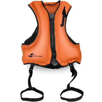 China Wingman Accessories Best Lifesaving Crew Vest Saver Female Color Inflatable Luminous Hand Long And Inflatable Life Vest for sale