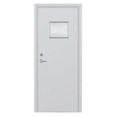 China Fire Proof Modern Steel Door Gray Color Steel Emergency Door for sale