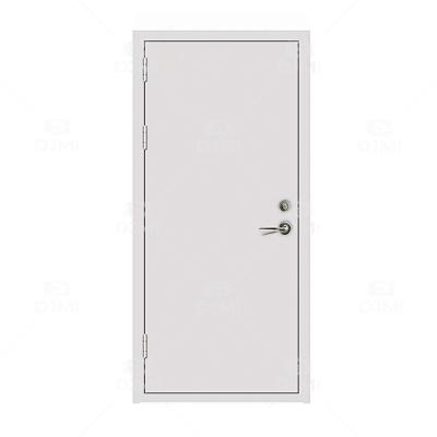 China Fireproof Security 90mins Double Single Steel Stairwell Escape Doors Metal Door Fire Fighting Doors for sale