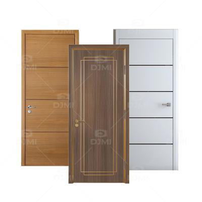 China Modern Hot Sale Interior Door Room Natural Wood Door Fire Wooden Door For Project for sale