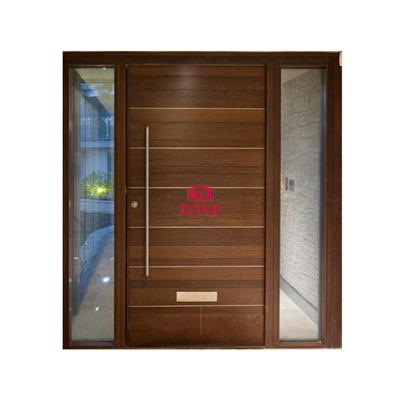 China Modern Modern Door Handle Main Entrance Rain Protection Reasonable Price Entry Security Door for sale