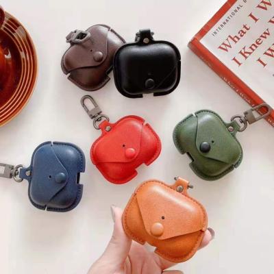 China For Airpods 2 Popular Hot Selling Leather Earphone Earphone Sleeve Protective Case For Airpods 3 for sale