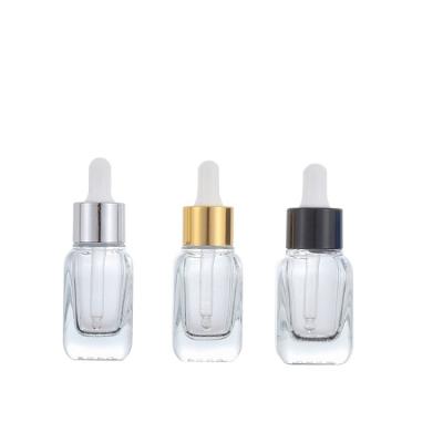 China 20ml Fancy RTS Serum Bottle Essential Oil Dropper Glass Bottle for sale