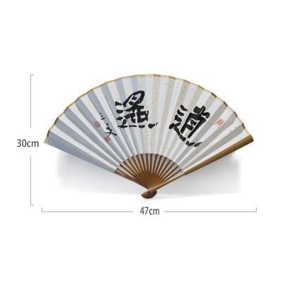 China High Quality Chinese Folding Classic Design Hand Fan Retro Style Chinese Bamboo Wooden Hand Fan Custom Fan for sale