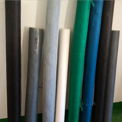 China casement fiber mesh screen in white / black / gray color is fireproofing for sale