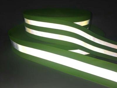 China reflective band safety warning tape reflective strip polyester material for sale