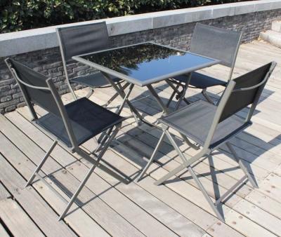 China outside Garden Furniture Table and Chairs Set  Folding style for sale