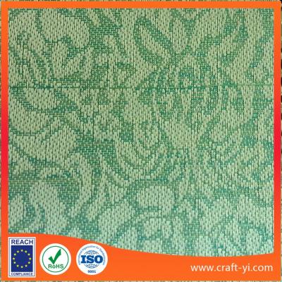 China fireproofing wallpaper background in Textilene fabric jacquard weave style 3D for sale