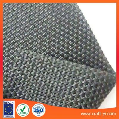 China Black Color Fabric In Textilene For Swing Hammock Or Sun Lounger for sale