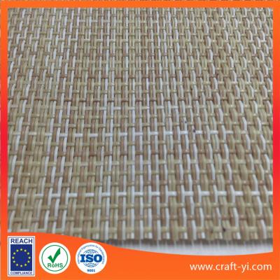 China Linen Color 2x1 Weave Textilene Mesh Fabrics For Patio Furniture Fabric Or Mats for sale