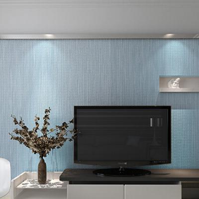 China hotle or home Interior decoration wallpaper in Textilene fabric Environmentally friendly and durable for sale