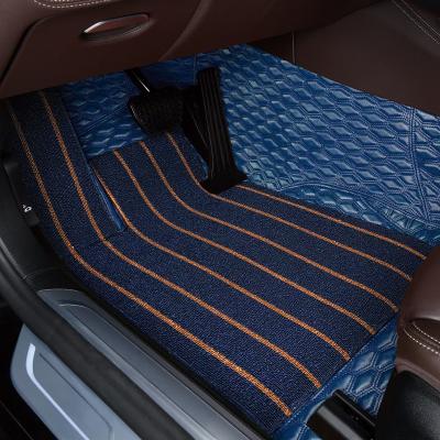 China Manufacturer : car mats in Textilene Easy clean, Waterproof Non-Slip custom auto floor mats for sale