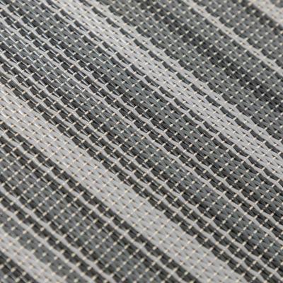 China Supply Anti-UV PVC Woven Fabric For Paito Chair, Sofa Outdoor Furnitures Fabrics for sale