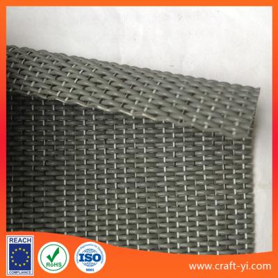 China Textilene Fabric In Thick Pvc Coated Wire 1*1 Woven For Door Mat Or Foot Pad for sale