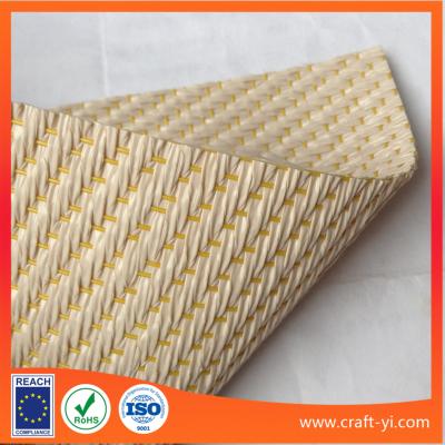 China Textilene PVC coated woven fabric for DIY or hat PP woven fabric for sale