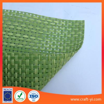 China light green color Textilene material mesh fabric 4X4 woven Textoline for sale