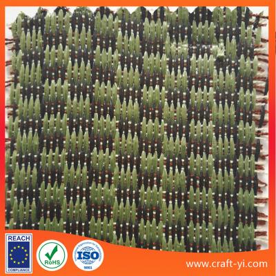 China factory supply PP grass straw woven textile fabrics for bag sun-helmet for sale