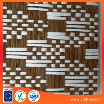 China natural grasscloth by the Yard Paper Woven fabrics for sale for sale