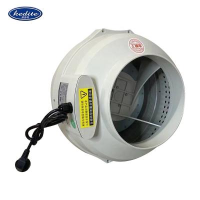 China Ceiling Duct Fan Mounted High Efficiency Quiet Hydroponic Exhaust 4 6 8 10 Inch Flow EC Centrifugal Fan Mixed PWM Duct for sale