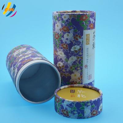 China Loose Tea Height 190mm CMYK Push Up Cardboard Tubes for sale