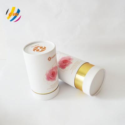 China Biodegradable Kraft White Paper Tube Packaging For Women Bra for sale