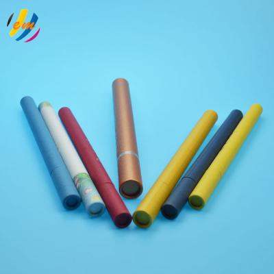 China 35mm Diameter Biodegradable Kraft Paper Lip Balm Tubes for sale