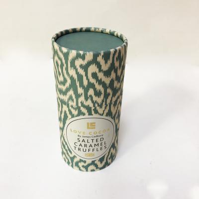 China Custom 3piece Telescope EMEI Cardboard Tube Food Packaging for sale