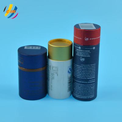 China Matte Finish 25mm Diameter Cosmetic Paper Tube Packaging for sale