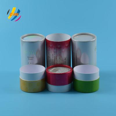 China Metal Plug 70mm Diameter Perfume Cardboard Tube Packaging for sale