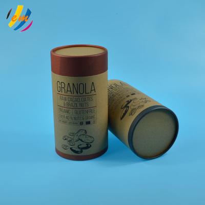 China Biodegradable SGS Paperboard Tube Packaging For Food for sale