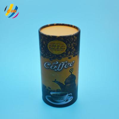 China Chocolate 188mmm Height Cardboard Tube Food Packaging for sale