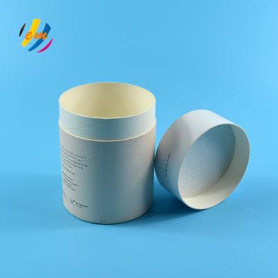 China Customized Biodegradable Scented Candle Kraft Cylinder Packaging for sale