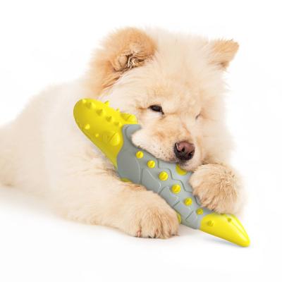 China Stored Pet Supplies Pet Toys Dog Teether Stick Crocodile Model Pet Chew Toys Dog Toothbrush Wholesale for sale