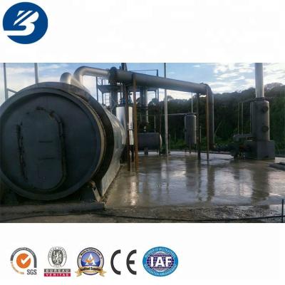 China Garbage/rubber/plastic tire; Mini Medical Waste Plastic Pyrolysis Machine Waste Plastic Fuel Making Machine for sale