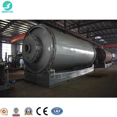 China Tire Scrap Waste Plant Pyrolisis Equipment Pyrolisis Machine Pyrolisis Plant Beston Tire Plastic Recycling Plant for sale