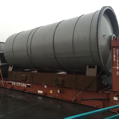 China Beston BLJ-10 horizontal oil sludge pyrolysis machine for sale waste tire and plastic recycling machine for sale