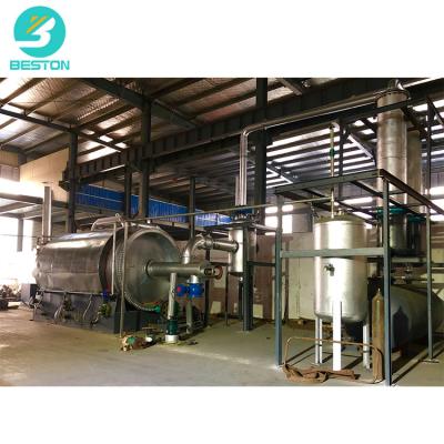 China Beston BLJ-10 Horizontal Oil Slurry Pyrolysis Machine With 10T/D Daily Capacity for sale