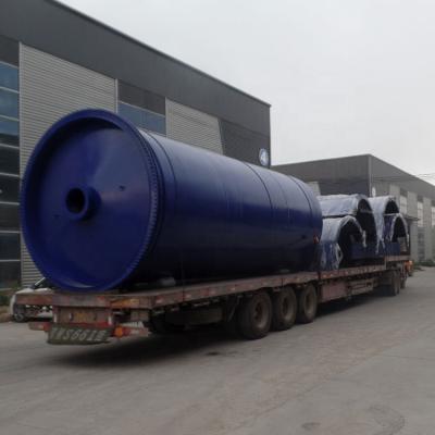 China Factory Scraps Plastic Pyrolysis At Industrial Refineries Machine Gasoline And Oil Price for sale