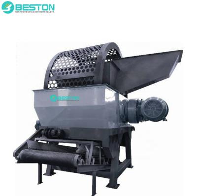 China Factory Beston Factory Sales Tire Shredder Machine Tire Cutting Machine For Cutting And Crush Into Particle Tire Rubber Grinder for sale