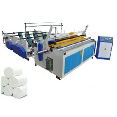 China Small hotels toilet paper rewinding machine toilet paper production equipment for small business ideas for sale