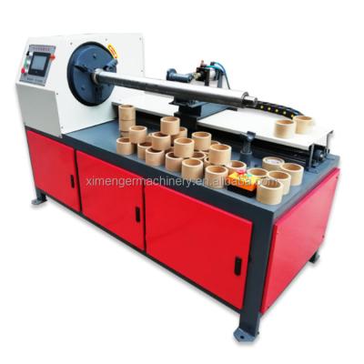 China Semi automatic hotels core tube paper cutting machine for toilet paper for sale