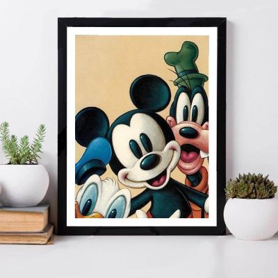 China New classic/postmodern wholesale decoration cartoon diamond dotz 5d diamond painting home diy painting for sale